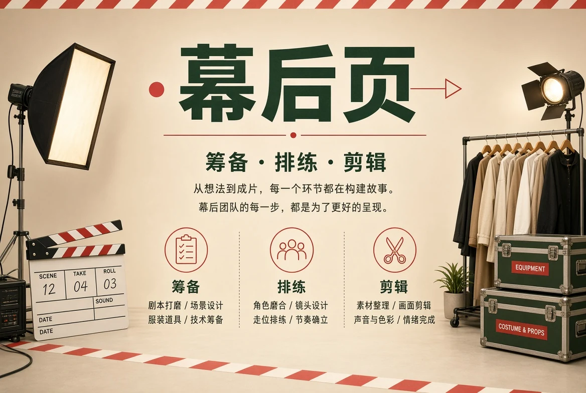 幕后制作过程观察
